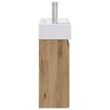 Bathroom Vanity Unit with Tap Artisan Oak 45.5 x 22.5 x 84 cm 889450
