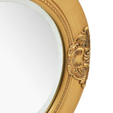 Wall Mirror Baroque Style 50 cm Gold 320345