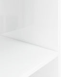 Aquarium Stand High Gloss White 120x40x60 cm Engineered Wood 833593