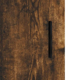 Wall Mounted Cabinet Smoked Oak 69.5x34x90 cm 828497