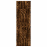 Storage Cabinet Smoked Oak 70x42.5x225 cm Engineered Wood 3281326