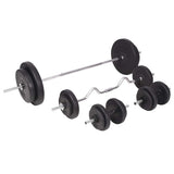 91405 Barbell and Dumbbell Set 90 kg