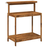 Outdoor Potting Bench 86.5 x 48.5 x 106 cm Solid Acacia Wood 903084
