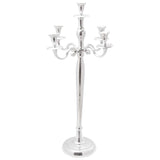 Candle Holder Silver 32 x 32 x 79.5 cm Aluminium 42000156
