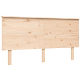 Bed Frame without Mattress King Size Solid Wood Pine 3193666