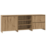 Sideboard 3 pcs Artisan Oak 70 x 41 x 75 cm Engineered Wood 3393158