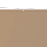 Vertical Awning Taupe 140x420 cm Oxford Fabric 148411