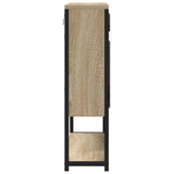 Bathroom Mirror Beige 60 x 16 x 60 cm Glass and Engineered Wood 864340