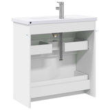 Bathroom Furniture Set White 81 x 40 x 84.5 cm Engineered Wood 3404266