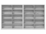 CD Cabinet 2 pcs Grey Sonoma 65 x 23.5 x 97.5 cm 8012685