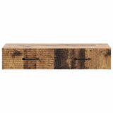 Wall-Mounted Side Table Old Wood 87.5 x 34.5 x 17 cm 898673