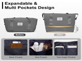 4-Piece Luggage Set with 2 Handbags & 8-Piece Toiletry Kit Durable PP Suitcase 20923247