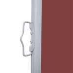 Retractable Side Awning Brown 140x1000 cm 48487