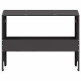 Livestock Feeding Trough Black 79 x 35 x 62 cm 874627