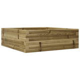 Garden Planter 70x70x23 cm Impregnated Wood Pine 847197