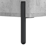 Highboard Concrete Grey 69.5x32.5x180 cm Engineered Wood 3189585