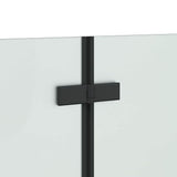 Shower Enclosure Manual Black 120 x 68 x 130 cm 42018547
