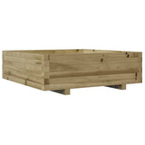 Garden Planter 80x80x26.5 cm Impregnated Wood Pine 847312