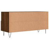 TV Cabinet Brown Oak 102x36x50 cm Engineered Wood 829035
