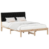 Bed Frame with Upholstered Headboard Brown 160 x 200 cm 3394390