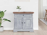 Storage Cabinet 63 x 30 x 79 cm Solid Mahogany Wood 42012414