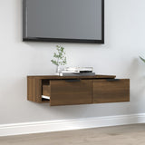 Wall Cabinet Brown Oak 68x30x20 cm Engineered Wood 817095
