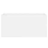 Sink Cabinet White Engineered Wood 90x38.5x45 cm Sink Cabinet 804755