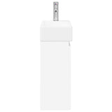 Bathroom Vanity Unit with Tap White 45.5 x 22.5 x 84 cm 889471