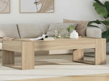 Coffee Table Sonoma Oak 110 x 50 x 41 cm Engineered Wood 8000158