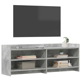 TV Cabinet 135 x 33 x 47 cm Concrete Grey Engineered Wood 8011230
