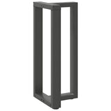 Bar Table Legs T-Shaped 2 pcs Anthracite 50x35x cm Steel 4013078