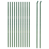 Wire Mesh Fence Green 2.2x25 m Galvanised Steel 154063
