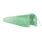 ZNTS Greenhouse with Steel Frame Green 40 m² 20x2x2 m 3188025