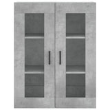 Highboard Concrete Grey 69,5x34x180 cm Engineered Wood 3198661