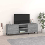 TV Cabinet Grey Sonoma 150x30x50 cm Engineered Wood 817505