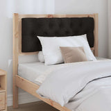 Headboard Other Brown and black 90 cm Solid pine wood 879031