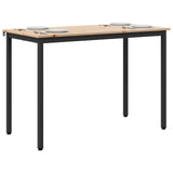 Dining Table Natural 110 x 55 x 75 cm Solid Pine Wood 892785