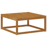 Outdoor Footstool Solid Acacia Wood Natural 79 x 79 x 37 cm 900526