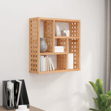Wall Shelf 49x15x49 cm Solid Wood Walnut 350369