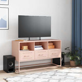 TV Cabinet Pink 100.5x39x60.5 cm Steel 846543