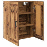 Wall Mounted Cabinet Old Wood 69.5 x 34 x 90 cm Engineered Wood 882430