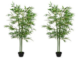 Artificial Bambo Tree 2 pcs Green 60 x 18 x 190 cm 42042061