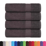 Bath Towels "FROGN" 4 pcs Anthracite 100x150 cm 360 gsm 136690