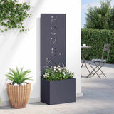 Garden Privacy Screen Anthracite 50 x 150 cm Cold-rolled steel 876492