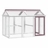Run Box Mocha 141x94x104 cm Solid Wood Pine 172303