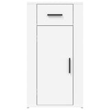 ZNTS Desk Cabinet White 40x49x75 cm Engineered Wood 816792