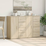 Sideboards 2 pcs Sonoma Oak 59x39x80 cm Engineered Wood 3276632