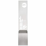 Garden Privacy Screen Sliver 32 x 150 cm Stainless steel 876403