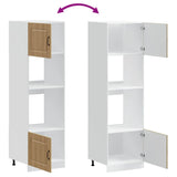 Oven Cabinets 2 pcs Kalmar Artisan Oak Engineered Wood 3315040
