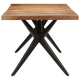 Dining Table 200x90x76 cm Solid Acacia Wood 323571